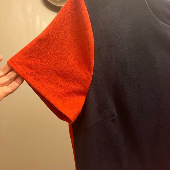 NWT $205 Julie Brown NYC Everest color block sheath shift dress SO SO SOFT Sz XL - Picture 10 of 14